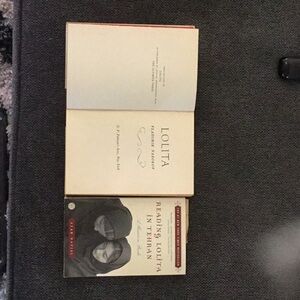Lot 0f 2 books: Lolita and Reading Lolita in Tehran.
